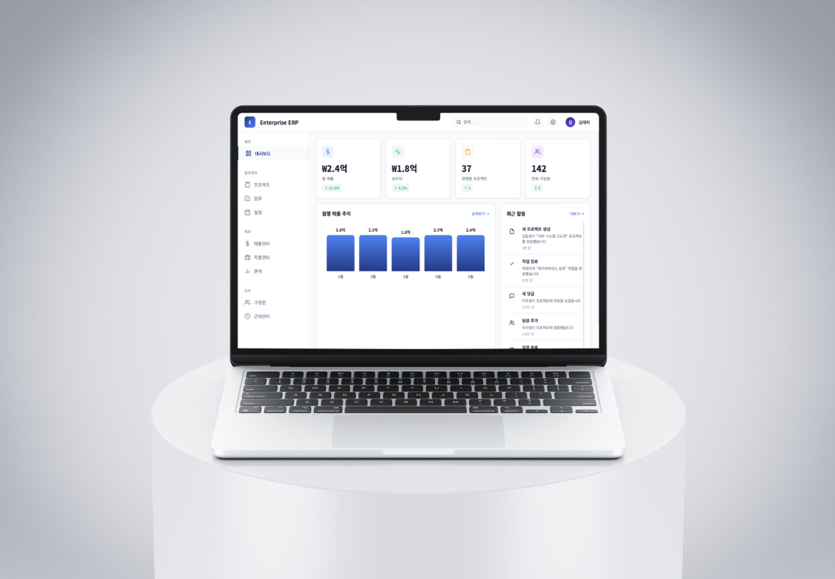 인텔리전트 ERP: 기업 맞춤형 경영 최적화